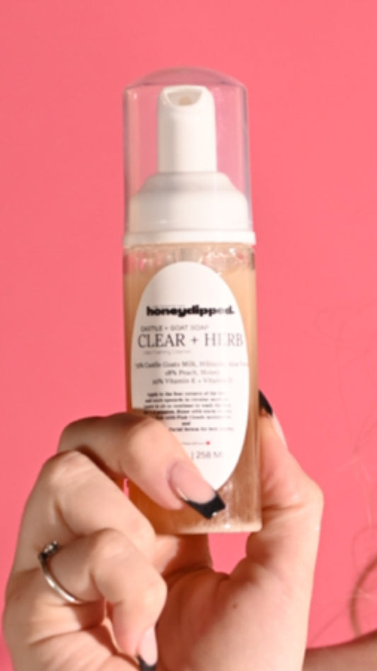 Clear + Herb Foaming Cleanser